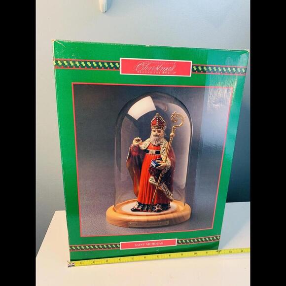 NIB 1994 House of Lloyd Saint Nicholas Christmas Around the World Lighted New - Picture 3 of 10